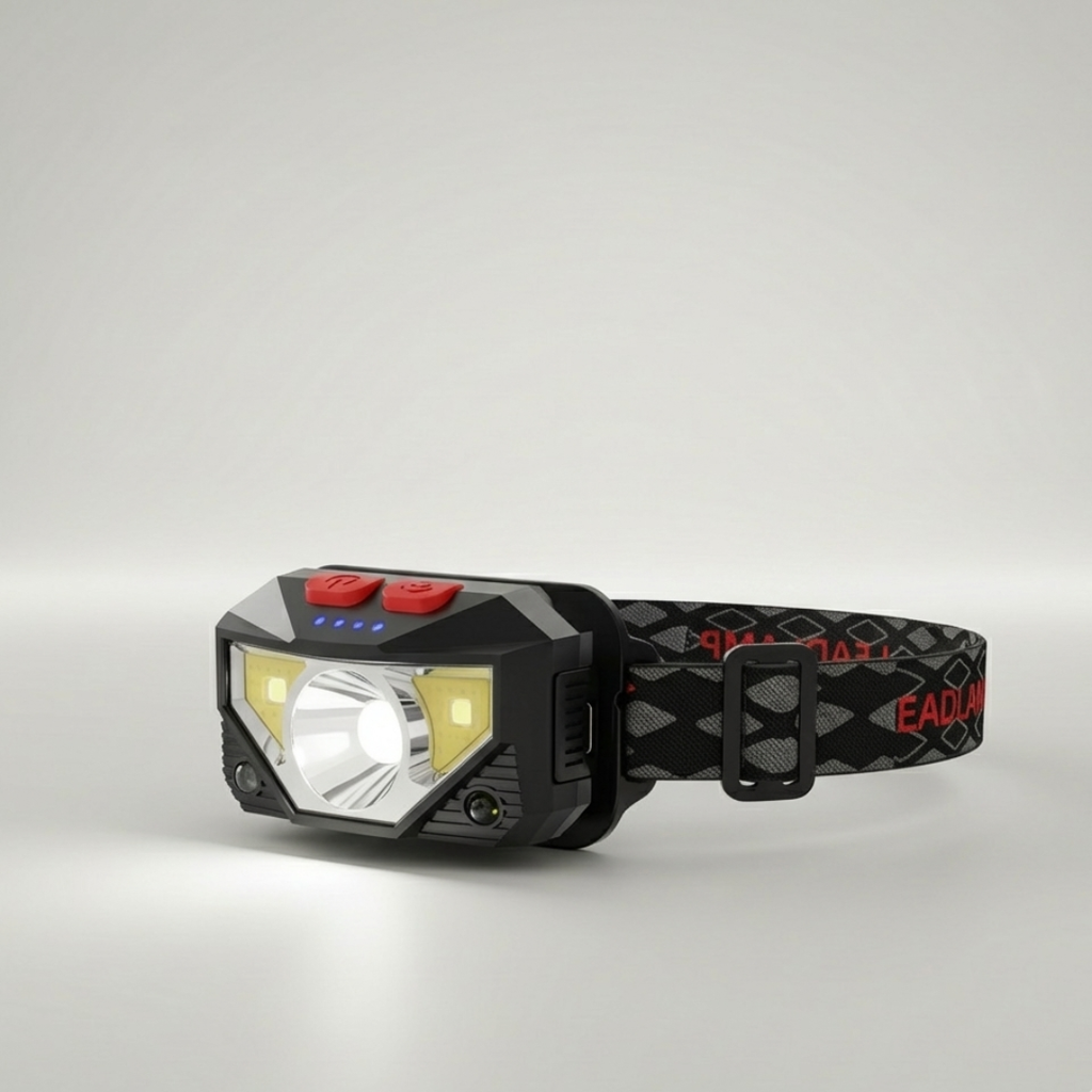 clinbands | Beamora Aufladbare LED-Kopflampe