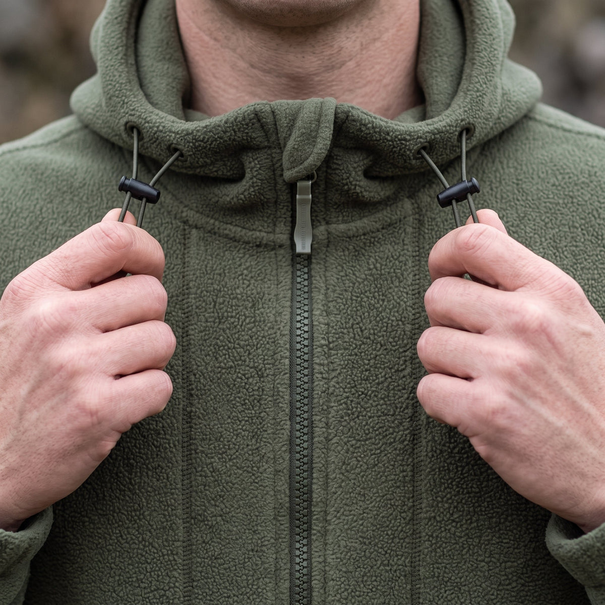 Herren Winddichte Fleecejacke – atmungsaktive Outdoor-Schicht