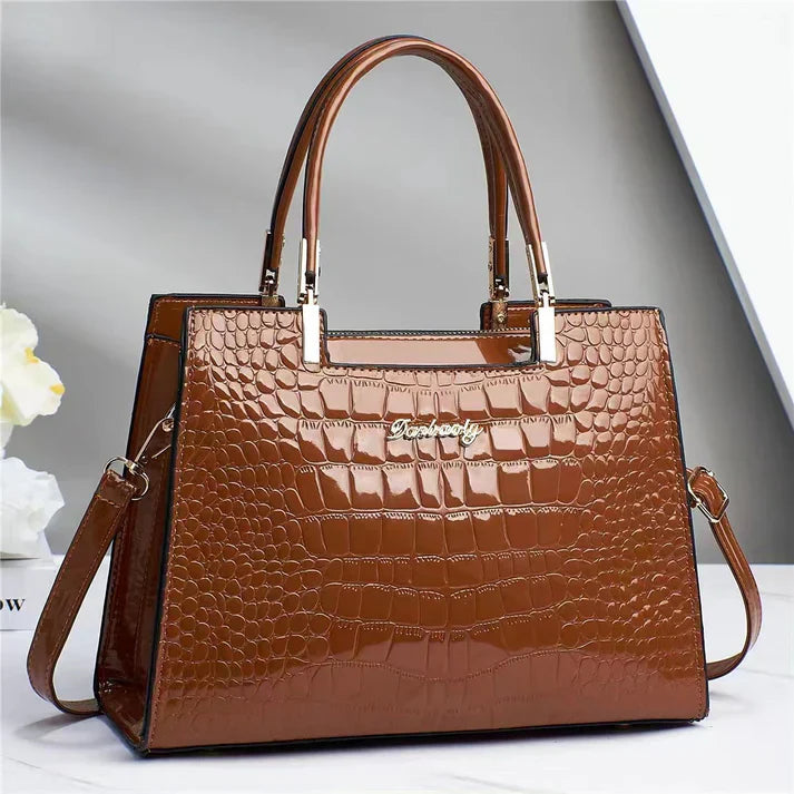 Clinbands | Frauen glänzende handtasche