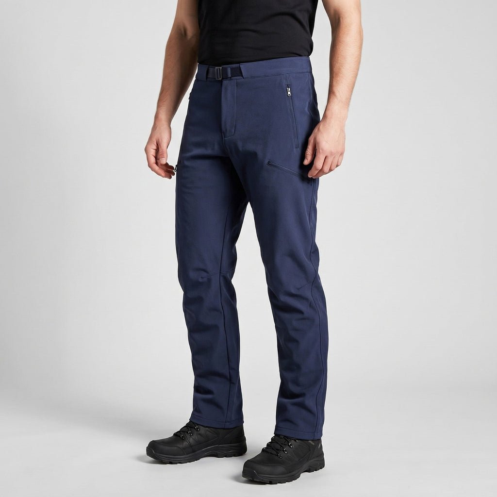 Herren Wanderhose Fleece-gefüttert – Thermo-Gehhose