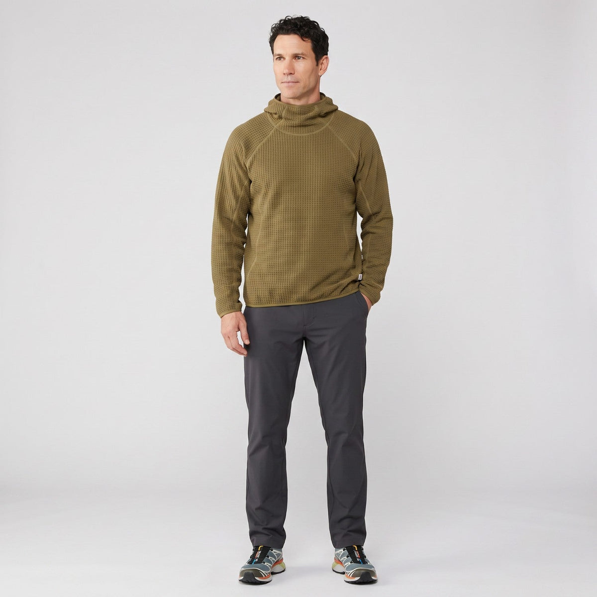 Herren Fleece-Hoodie – Thermolite Fleece-Pullover mit Kapuze
