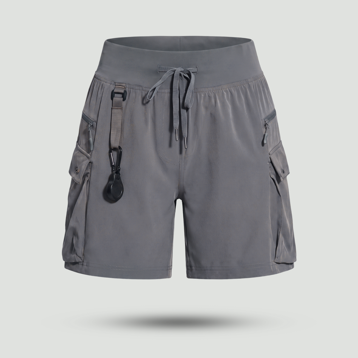Damen Laufshorts mit Reißverschlusstasche – leicht, schnelltrocknend