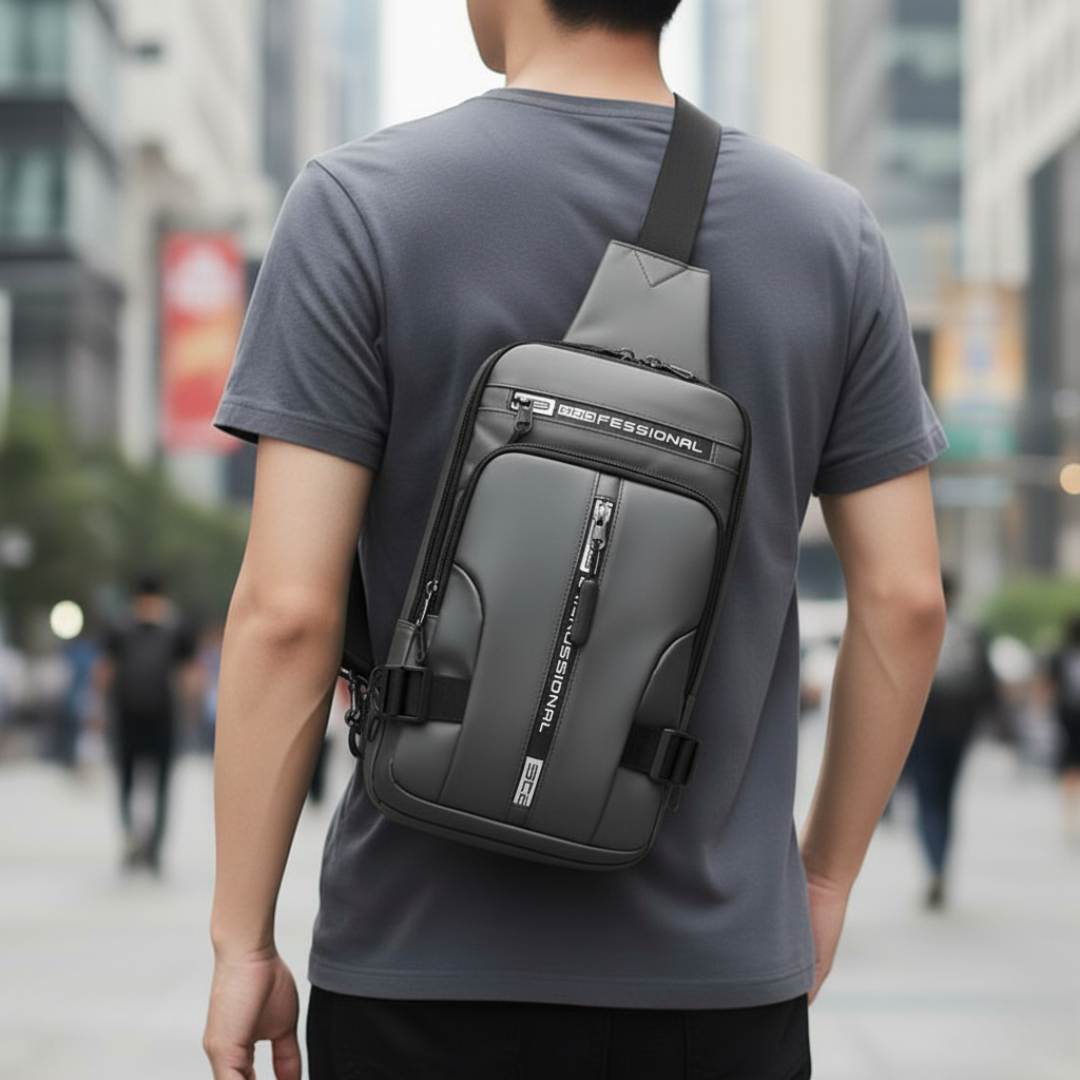 Taschen Schulterrucksack Wasserabweisend mit Anti-Diebstahl & USB – UrbanSecure Bag