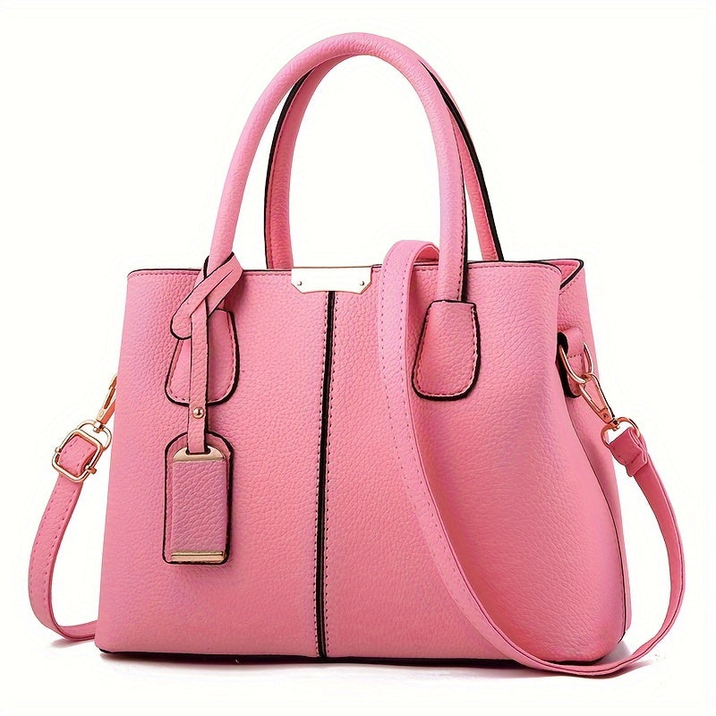 Clinbands – Schicke All Season Geräumige PU Handtasche für Frauen