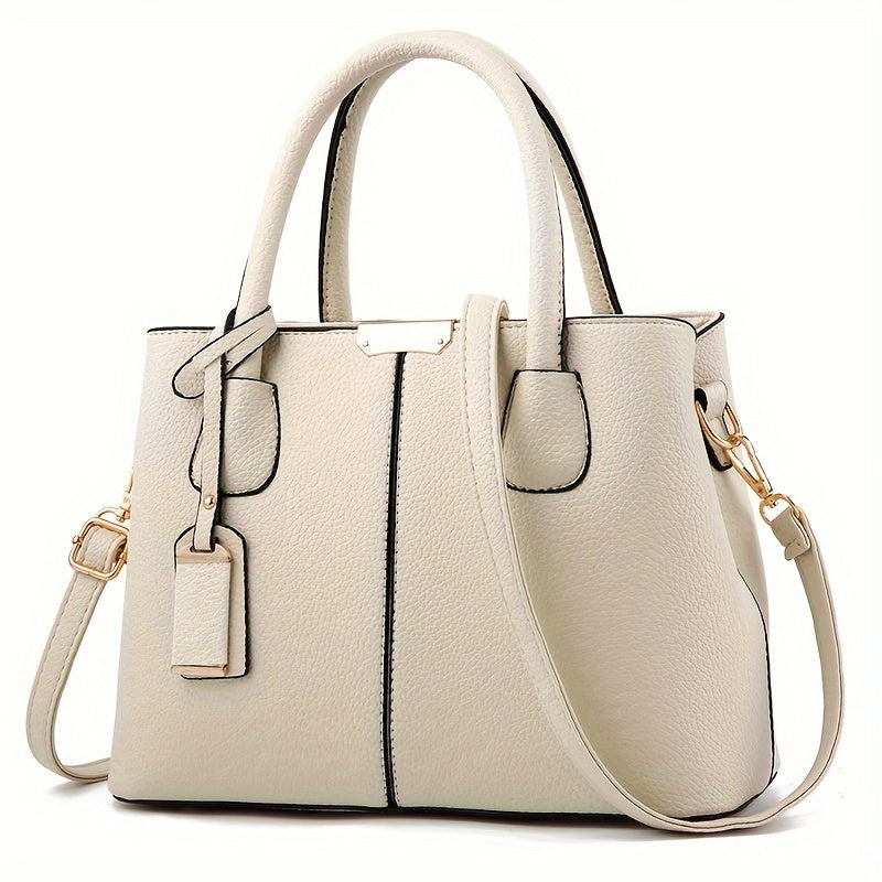 Clinbands – Schicke All Season Geräumige PU Handtasche für Frauen