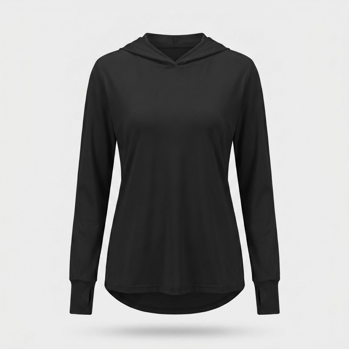 Damen Sonnenhoodie leicht – UPF 50+ UV-Schutzoberteil mit Kapuze