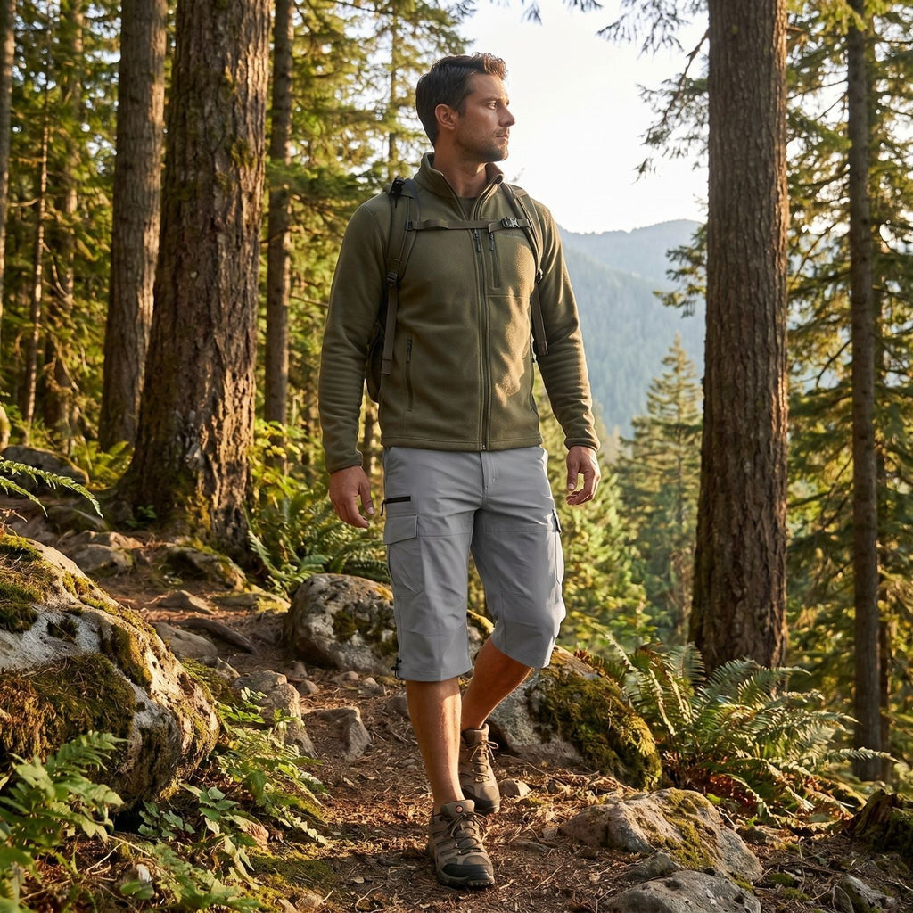 Outdoor-Cargoshorts mit Utility-Taschen – leichtes Design