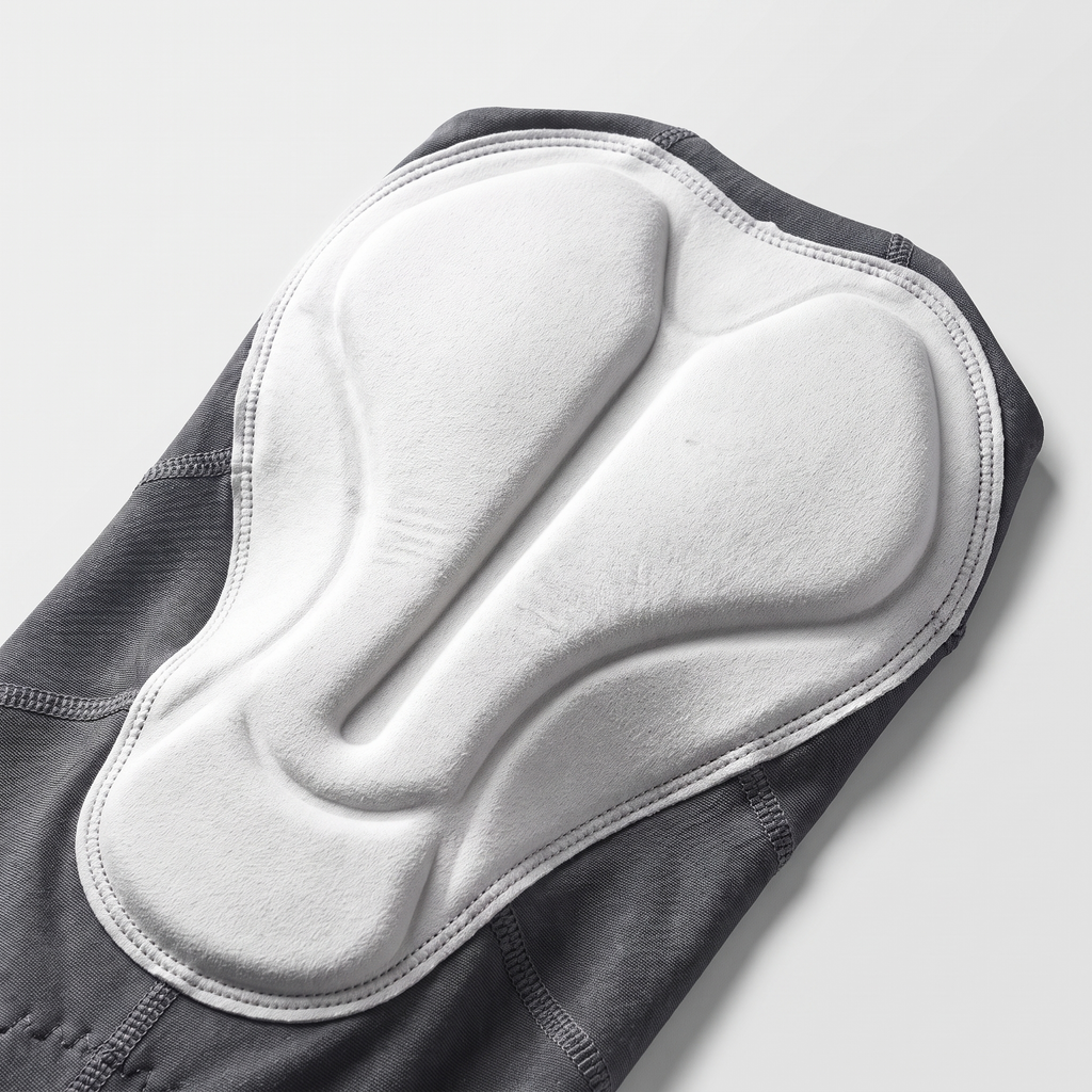 Damen Radlerhose gepolstert – Trägerhose mit Sitzpolster für Rennradfahren