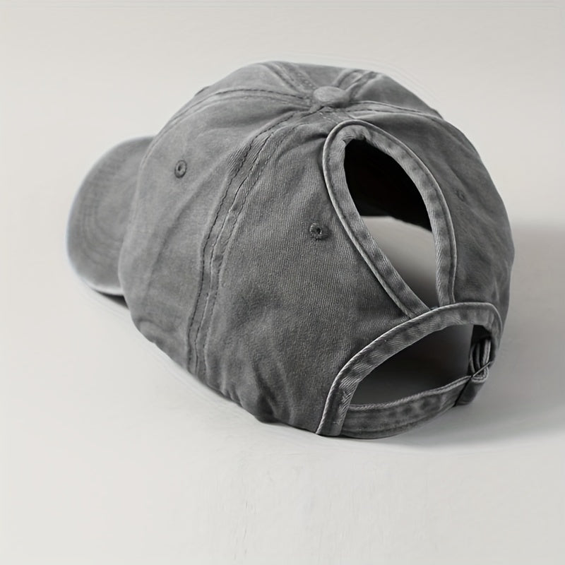 Clinbands | Pferdeschwanz Baseballcap mit Atmungsaktivem Komfort und Uv Schutz