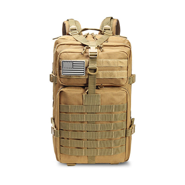 45L Militär-Tactical-Rucksack – großes Fassungsvermögen, wasserdicht, für Überleben, Wandern & Camping