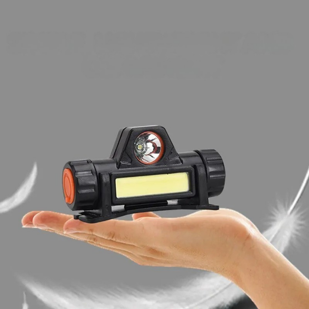 LED Stirnlampe USB aufladbar – MagnetLite