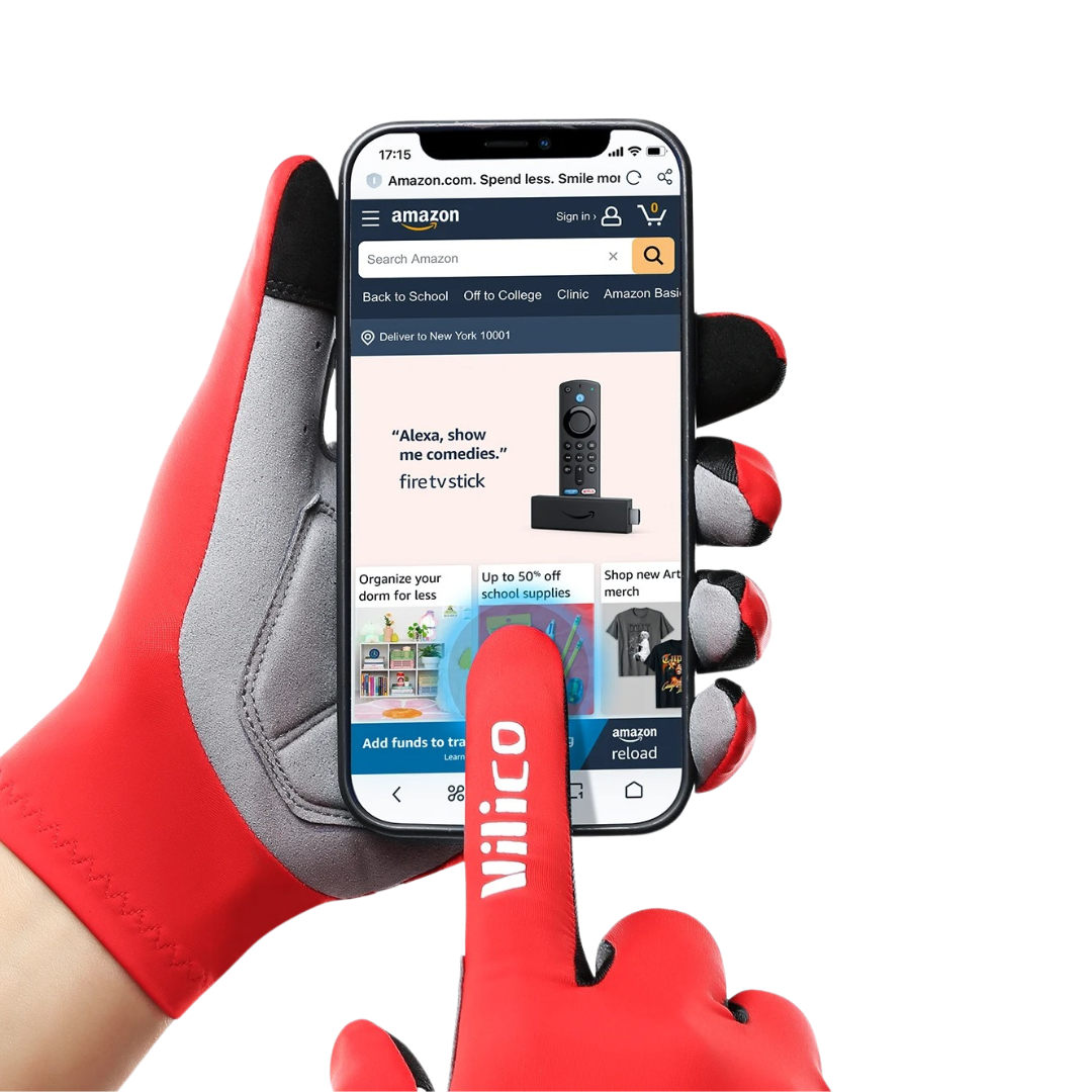 Fahrradhandschuhe Touchscreen Gel – AirRide Control