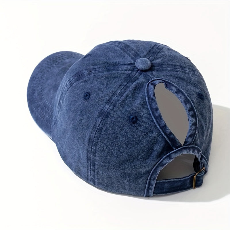 Clinbands | Pferdeschwanz Baseballcap mit Atmungsaktivem Komfort und Uv Schutz