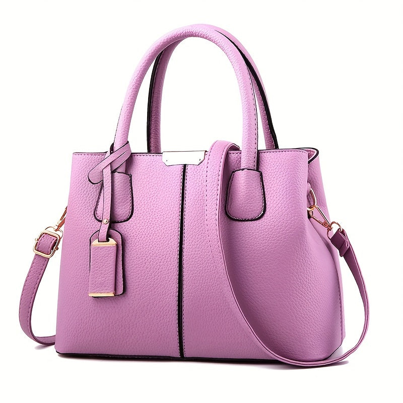 Clinbands – Schicke All Season Geräumige PU Handtasche für Frauen