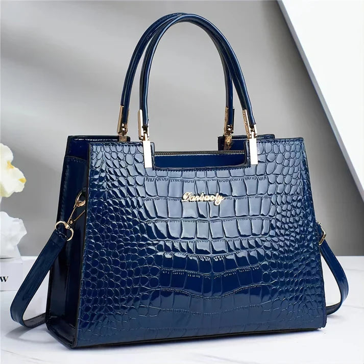 Clinbands | Frauen glänzende handtasche
