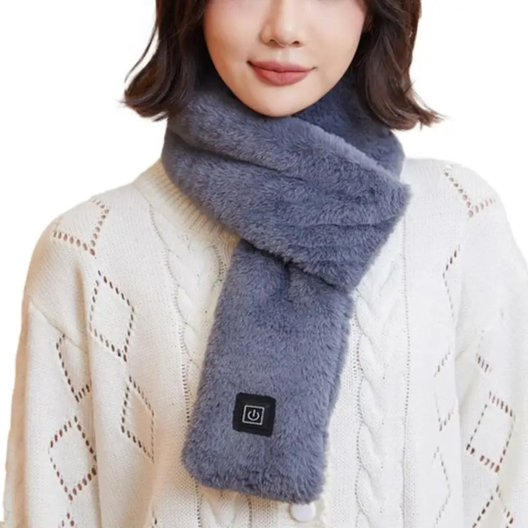 Nackenwärmer Heizschal mit 3 Temperaturstufen & USB-C – VelvetWarm Scarf