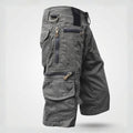 Herren Outdoor-Cargoshorts 10 Taschen – Baumwolle, zum Wandern und Angeln