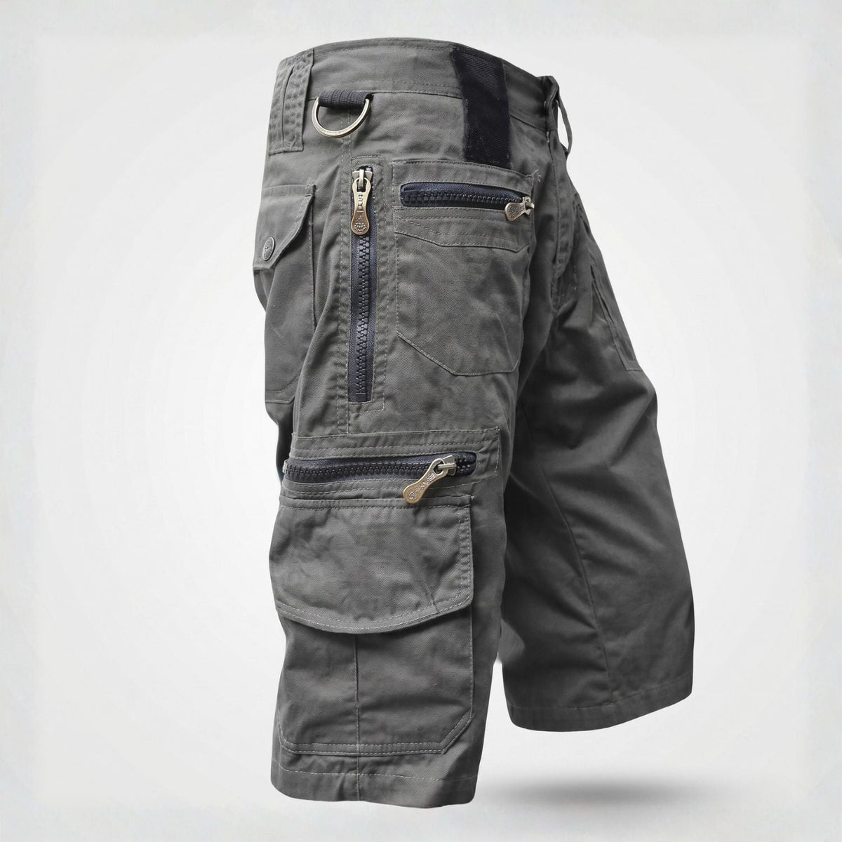 Herren Outdoor-Cargoshorts 10 Taschen – Baumwolle, zum Wandern und Angeln