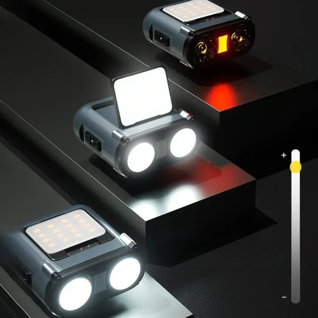 clinbands | TrailOrbis USB-Stirnlampe mit Bewegungssensor