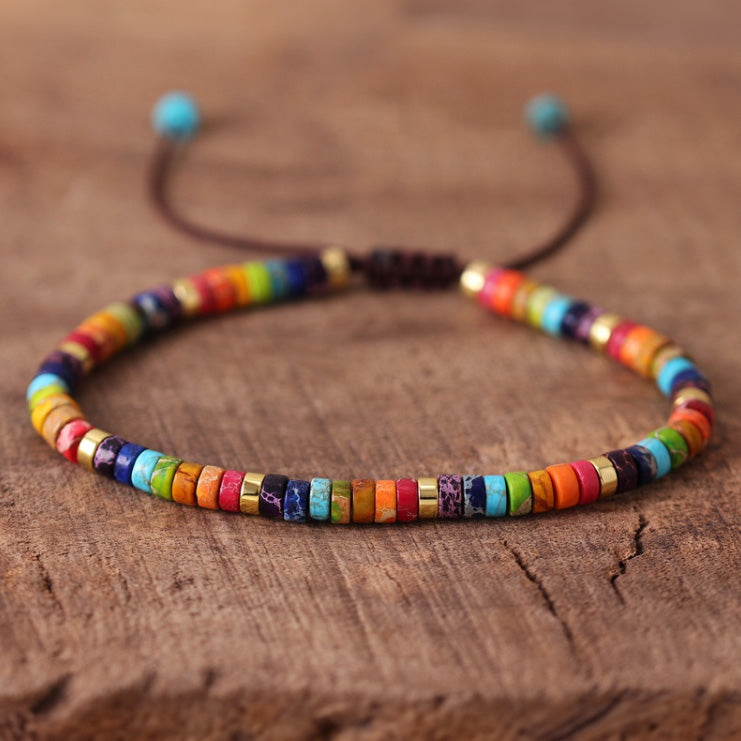 Jaspis Chakren Starterset - Armband & Halskette
