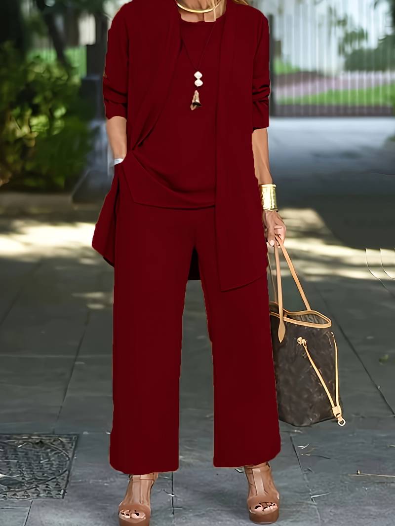 Clinbands | Dreiteiliges Set – Oberteil & Hose für Damen