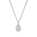 Mondstein Halskette - S925 Silber