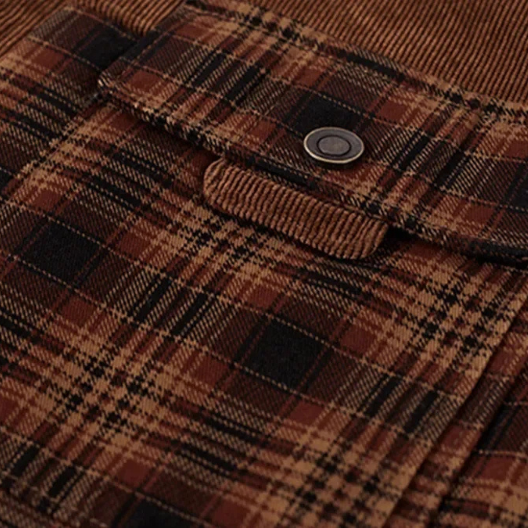 Flanelljacke Herren gefüttert & kariert – NordHaven Lumber Coat