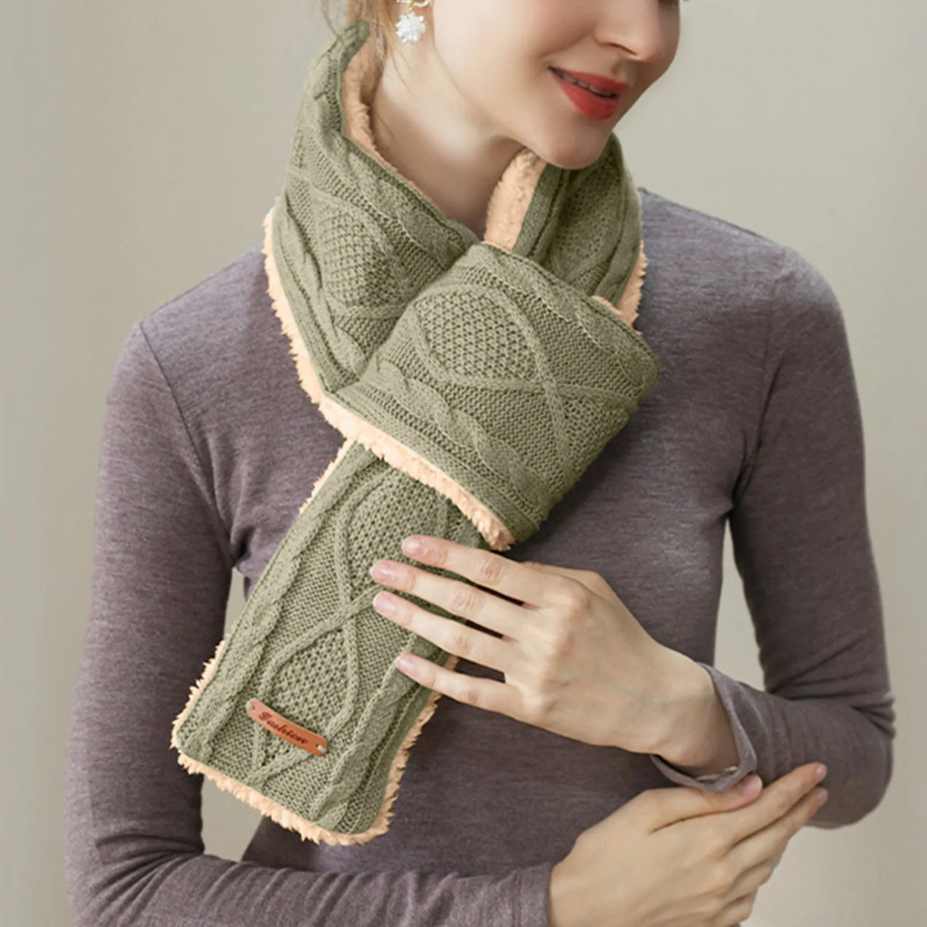 Nackenwärmer Heizschal mit 3 Temperaturstufen & USB-C – SmartHeat Scarf