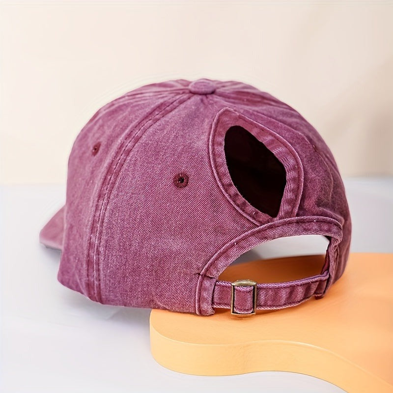 Clinbands | Pferdeschwanz Baseballcap mit Atmungsaktivem Komfort und Uv Schutz