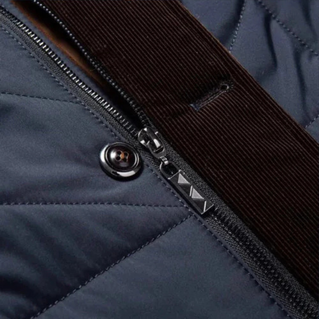 Wintermantel Herren wasserdicht & gefüttert – Nordberg Quilted Coat