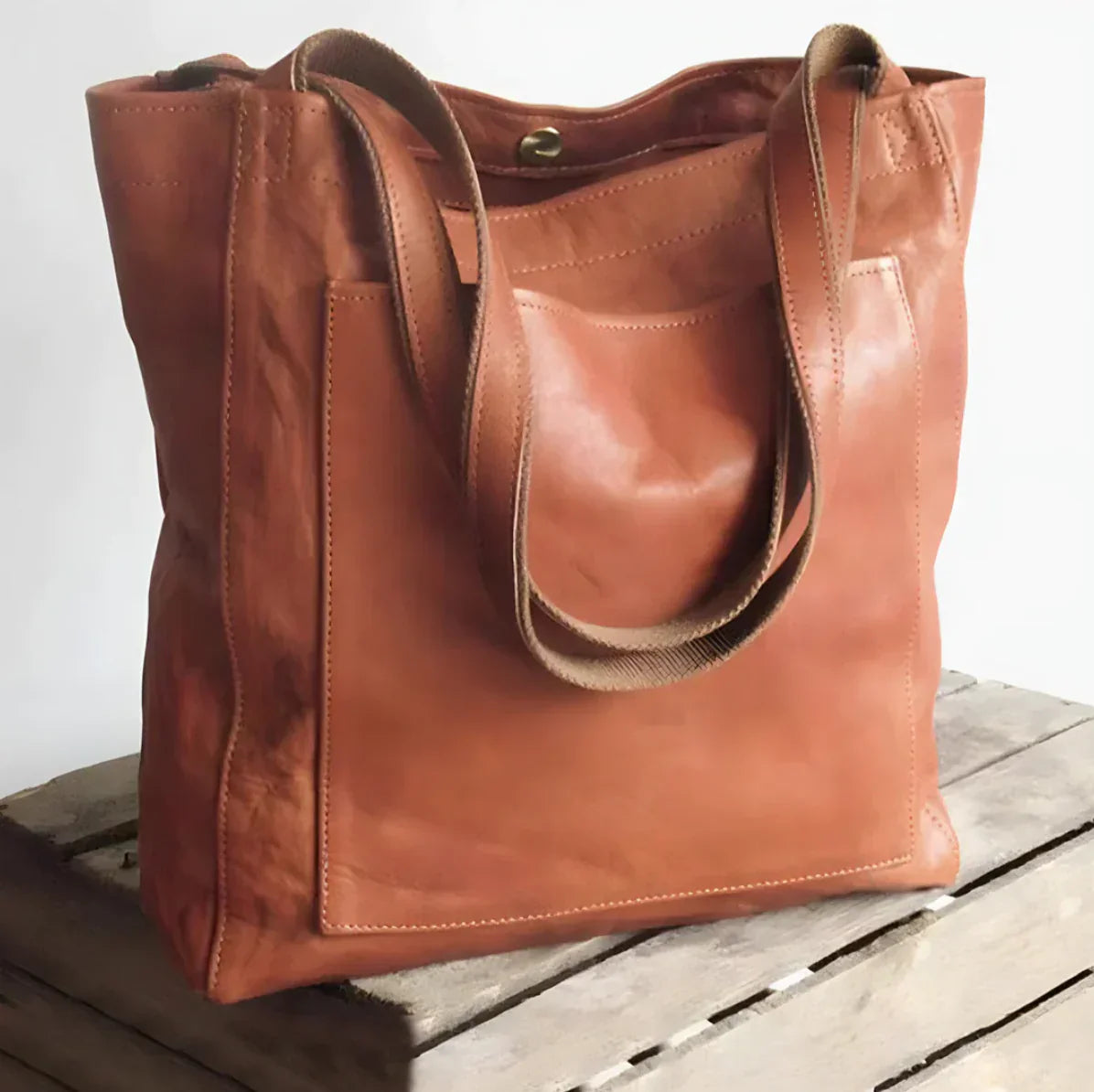 Handgemachte stilvolle tasche