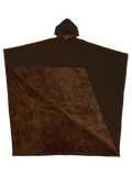Gewichteter Cape-Hoodie