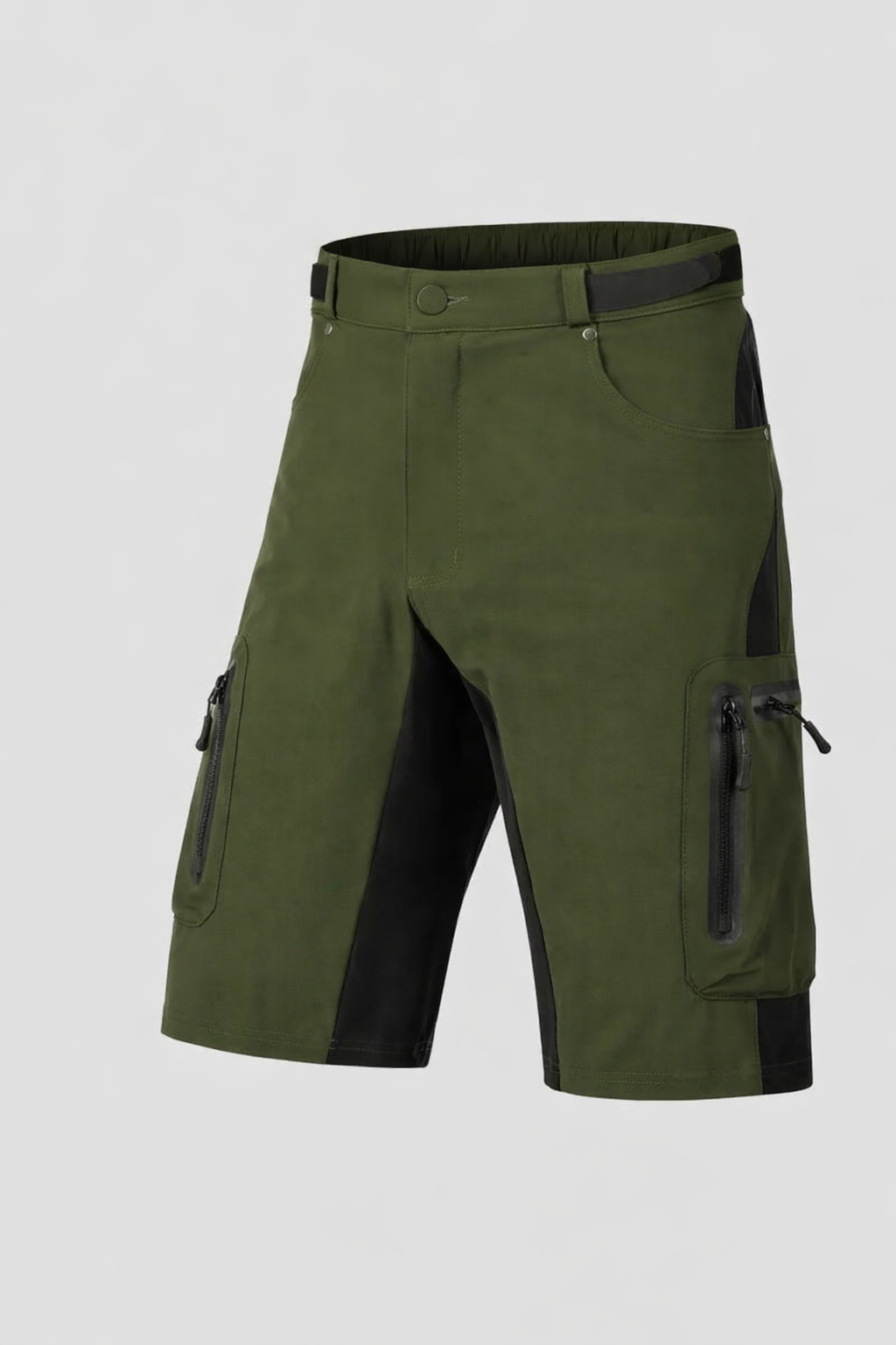 Herren MTB-Cargoshorts – strapazierfähig, Reißverschlusstaschen
