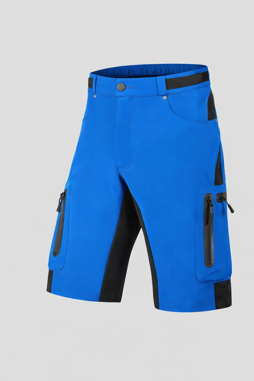 Herren MTB-Cargoshorts – strapazierfähig, Reißverschlusstaschen
