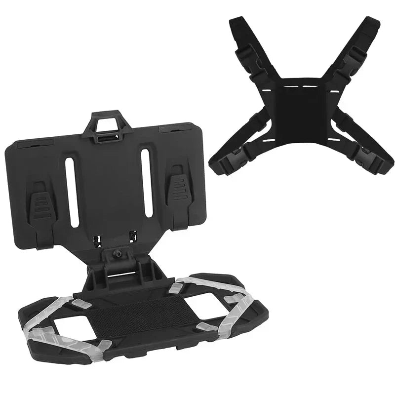 Tactical MOLLE Klapp-Navigationsboard – Handyhalterung für die Brust