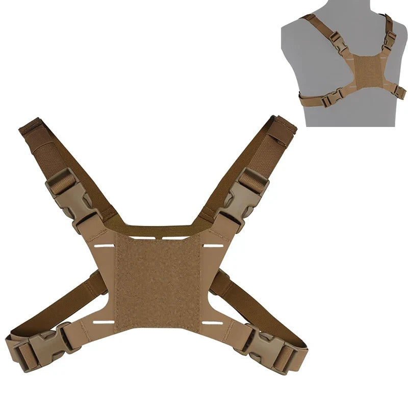 Tactical MOLLE Klapp-Navigationsboard – Handyhalterung für die Brust