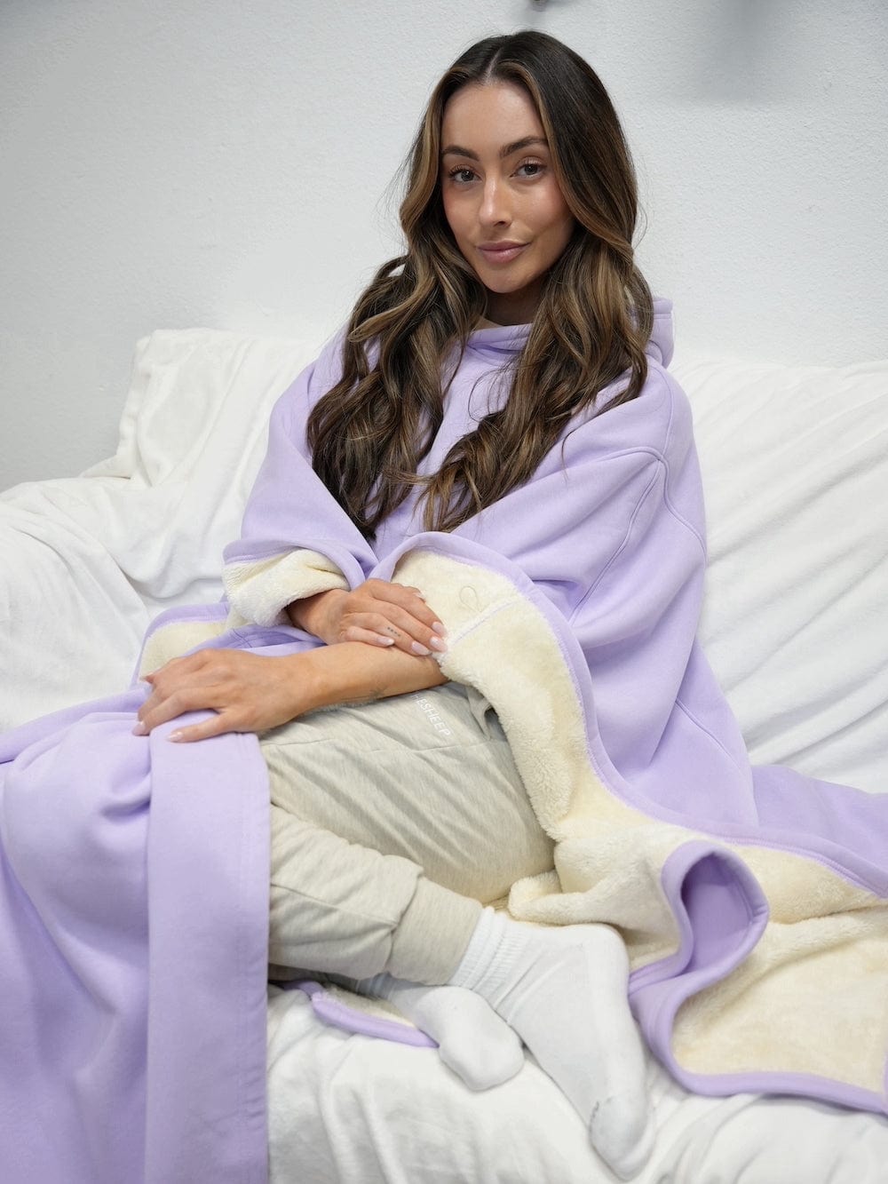 Gewichteter Cape-Hoodie