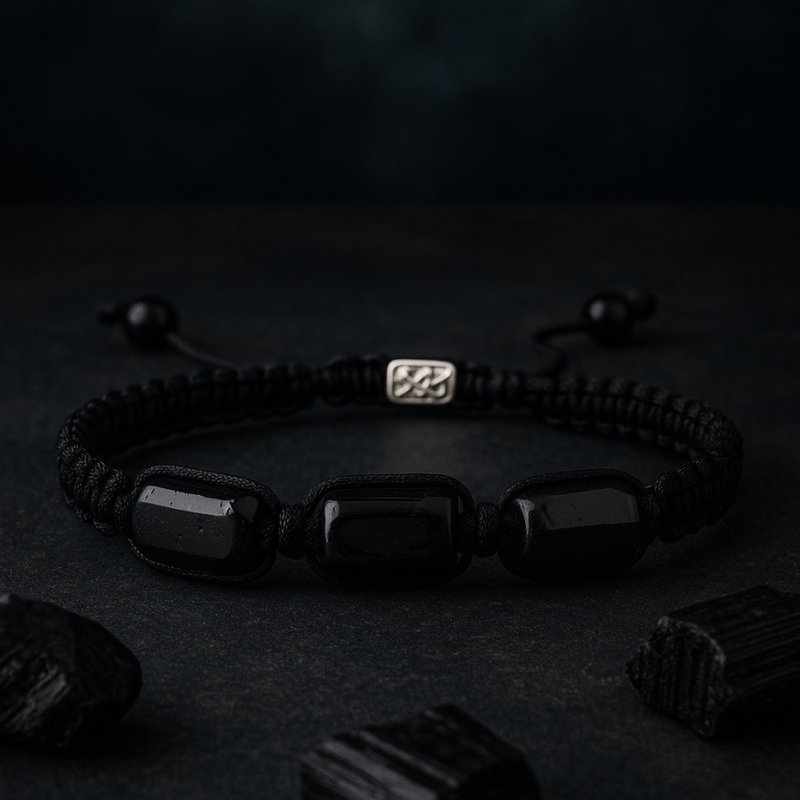 Turmalin Armband - Unbearbeitet