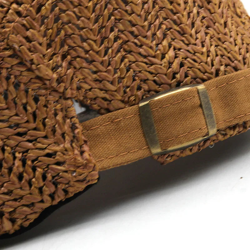 Norselia | Flat Cap mit Fischgrätenmuster