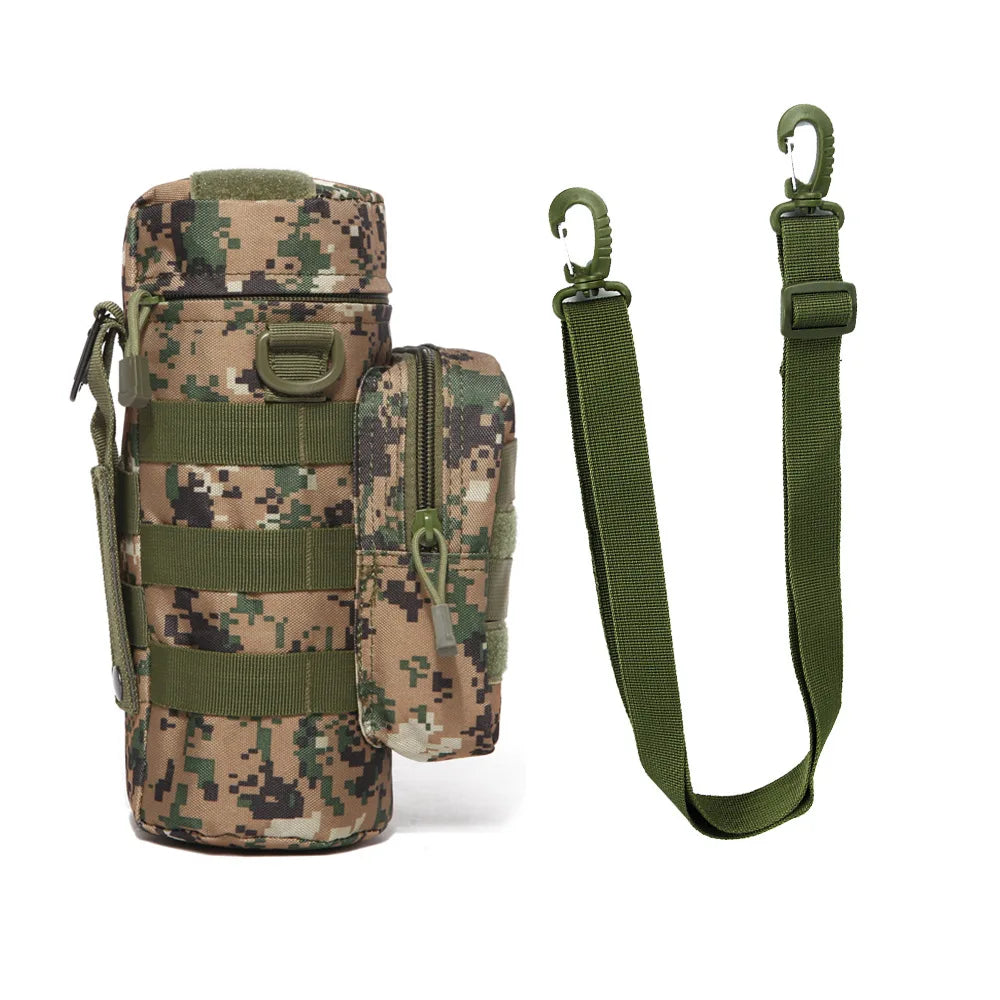 Tactical MOLLE Trinkflaschentasche – isoliert, abnehmbarer Riemen