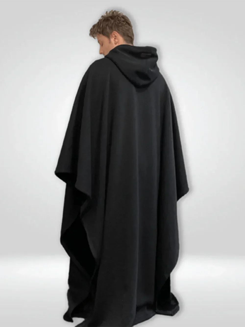 Gewichteter Cape-Hoodie