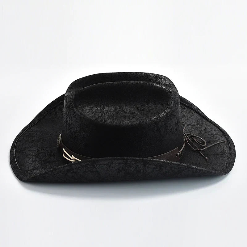 Clinbands - Cowboyhut mit Knochenperlenbesatz