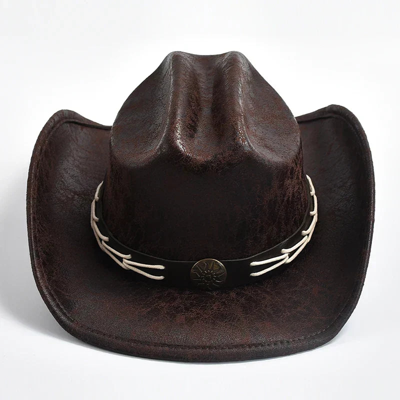Clinbands - Cowboyhut mit Knochenperlenbesatz