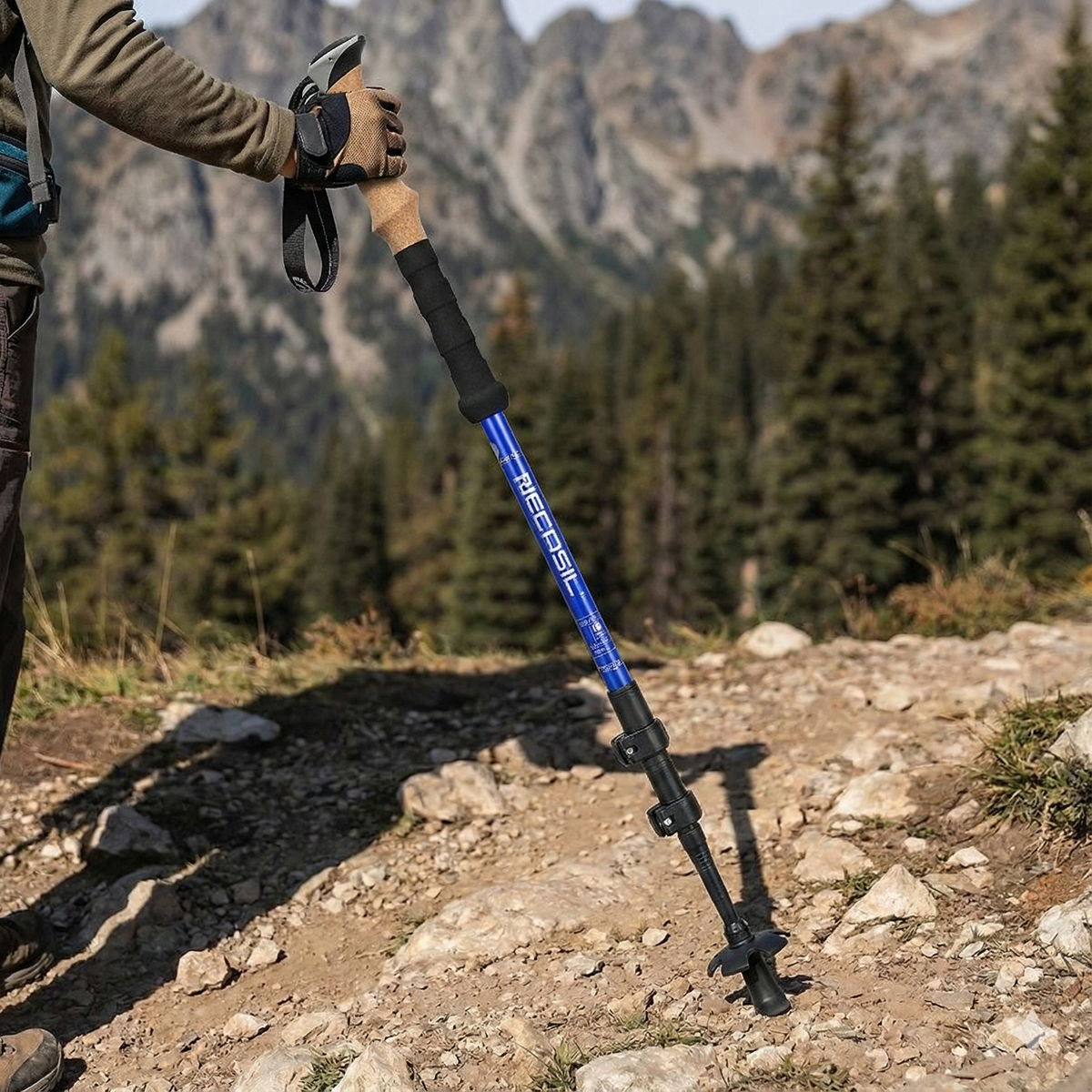 clinbands | Alpivex Teleskop-Trekkingstöcke
