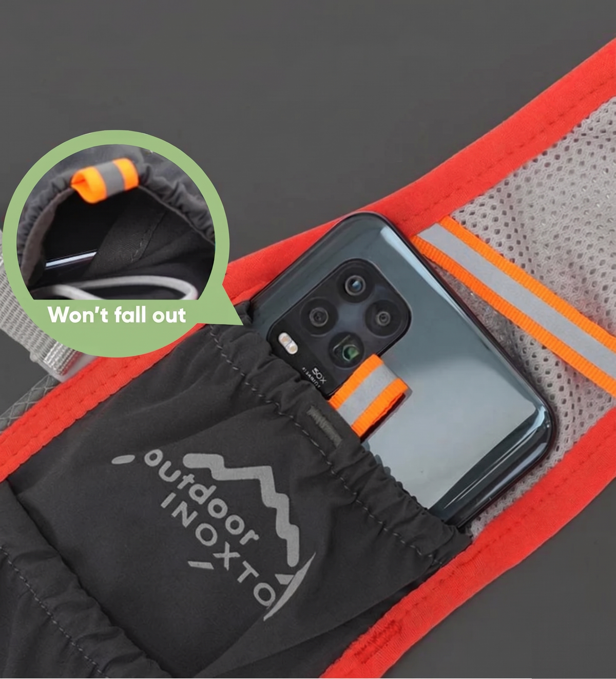 Trail-Running-Weste – leichtes Trinksystem mit Soft Flasks