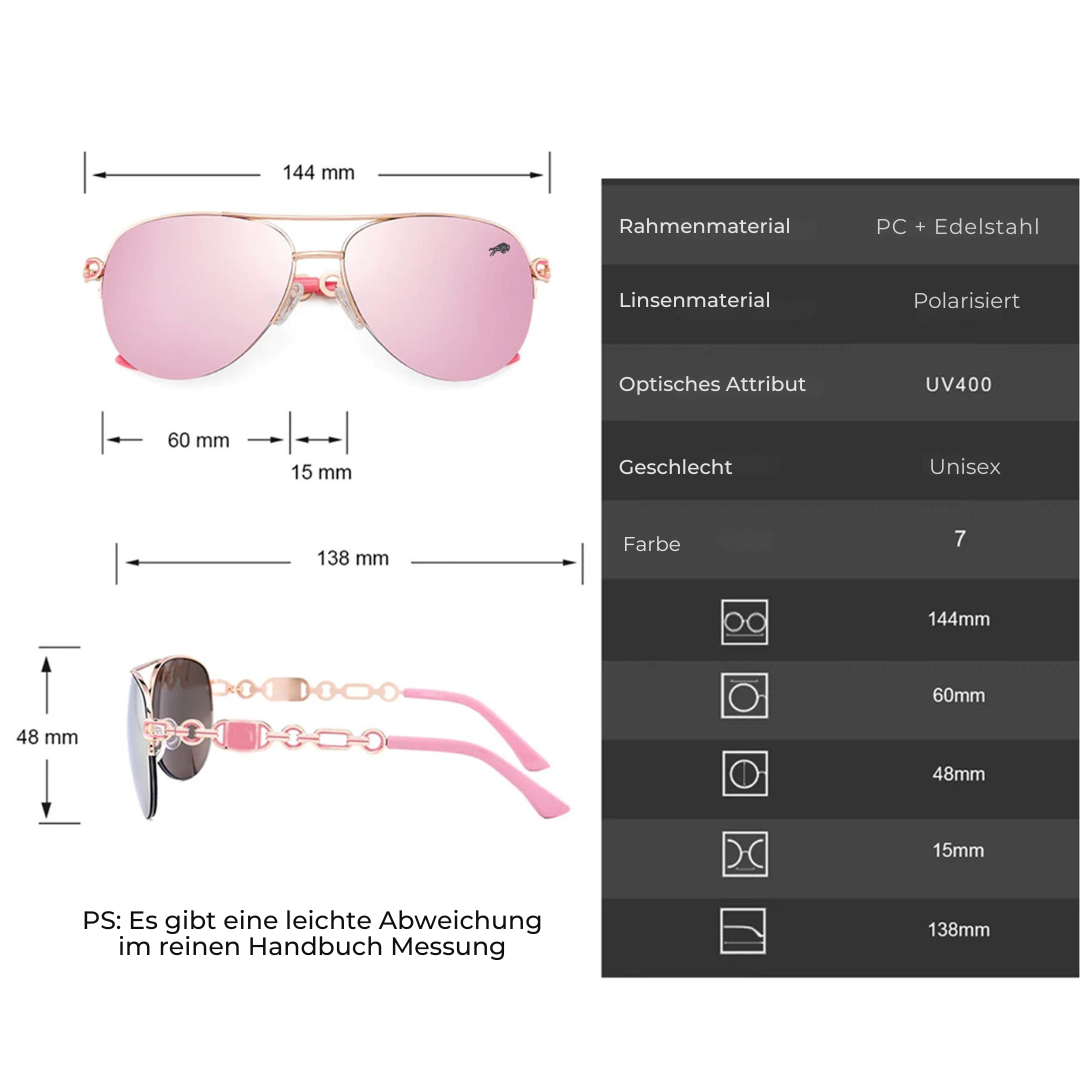 Clinbands | Polarisierte Brille für Damen