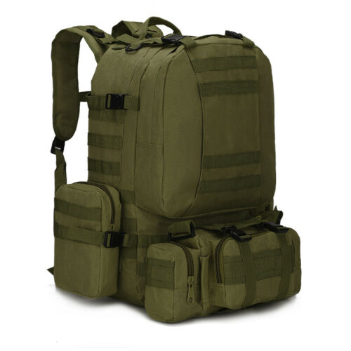 60L MOLLE Outdoor-Militär-Tactical-Rucksack – Camping, Wandern, Trekking