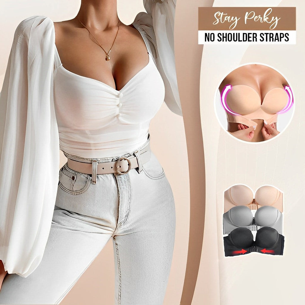 Clinbands | Strapless Push-Up Bh für Maximalen Lift