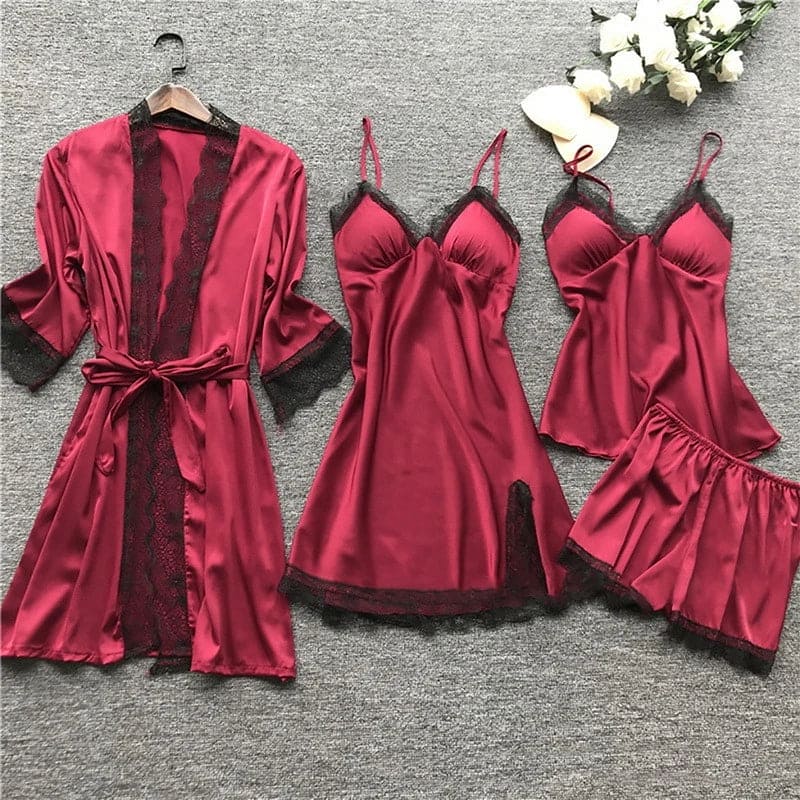 Clinbands | Satin Pyjama Set