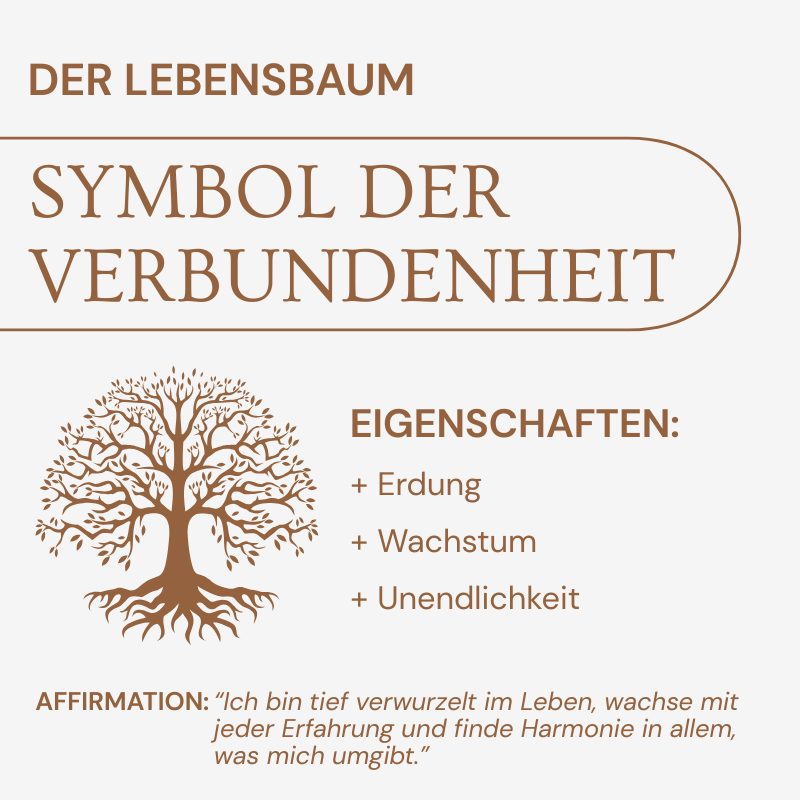 Lebensbaum Halskette - altmodisch